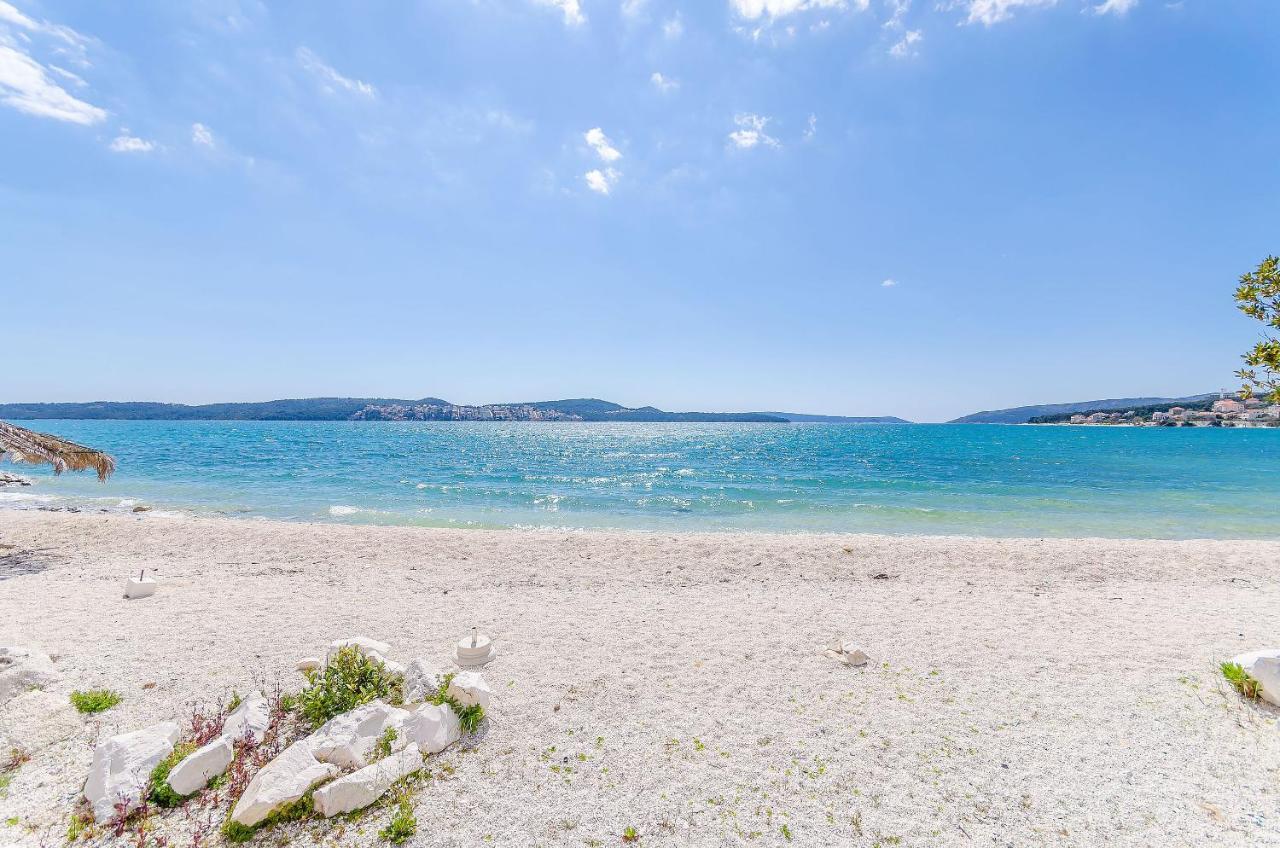 Apartment Pool Seget Trogir Exterior foto